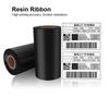 High Quality Resin-based Printer Inked Ribbon 110mm PET/PP/Transparent Label Paper Transfer Ribbon Roll Instead of Ricoh B110CR