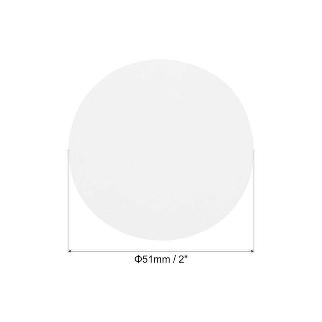 PATIKIL Disposable Round White Paper Filters for Mocha Espresso Office 600 Filters Pot, 2-Inch OD, Maker, Cafe, Use,