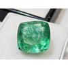 Fabulous Emerald Green Colombian 7 Ct Cushion Cut Certified Loose Gemstone