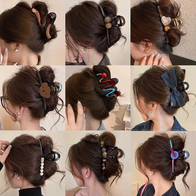 Grande pince à cheveux coréenne pour femmes - Élégante et simple
