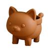 Cat Flower Pot Tabletop Decor Succulents Planter 3D Printed Kitten Plant Pot for Succulents Cactus Home Office Desk Decor
