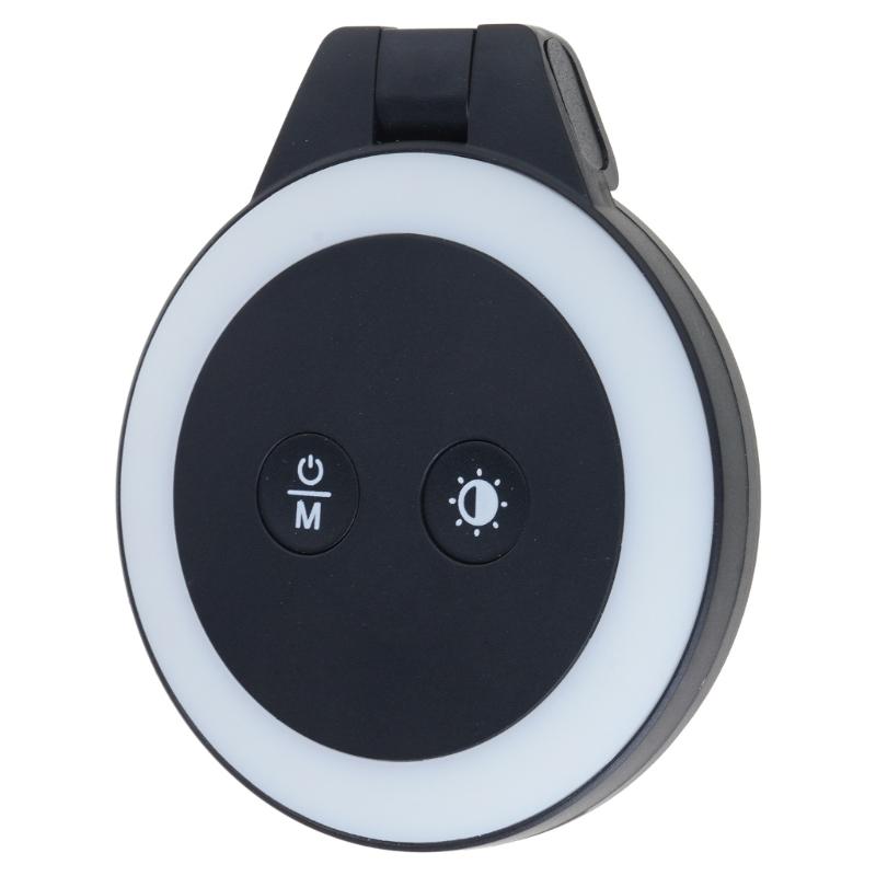 Rechargeable Magnetic LED Phone Light Multiple Brightness Level for Social Media Content Creators Video Calls Streaming