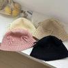 Korean Of Version Plaited Spring And Summer Lovely Bow Knit Womens Sunshade Hat