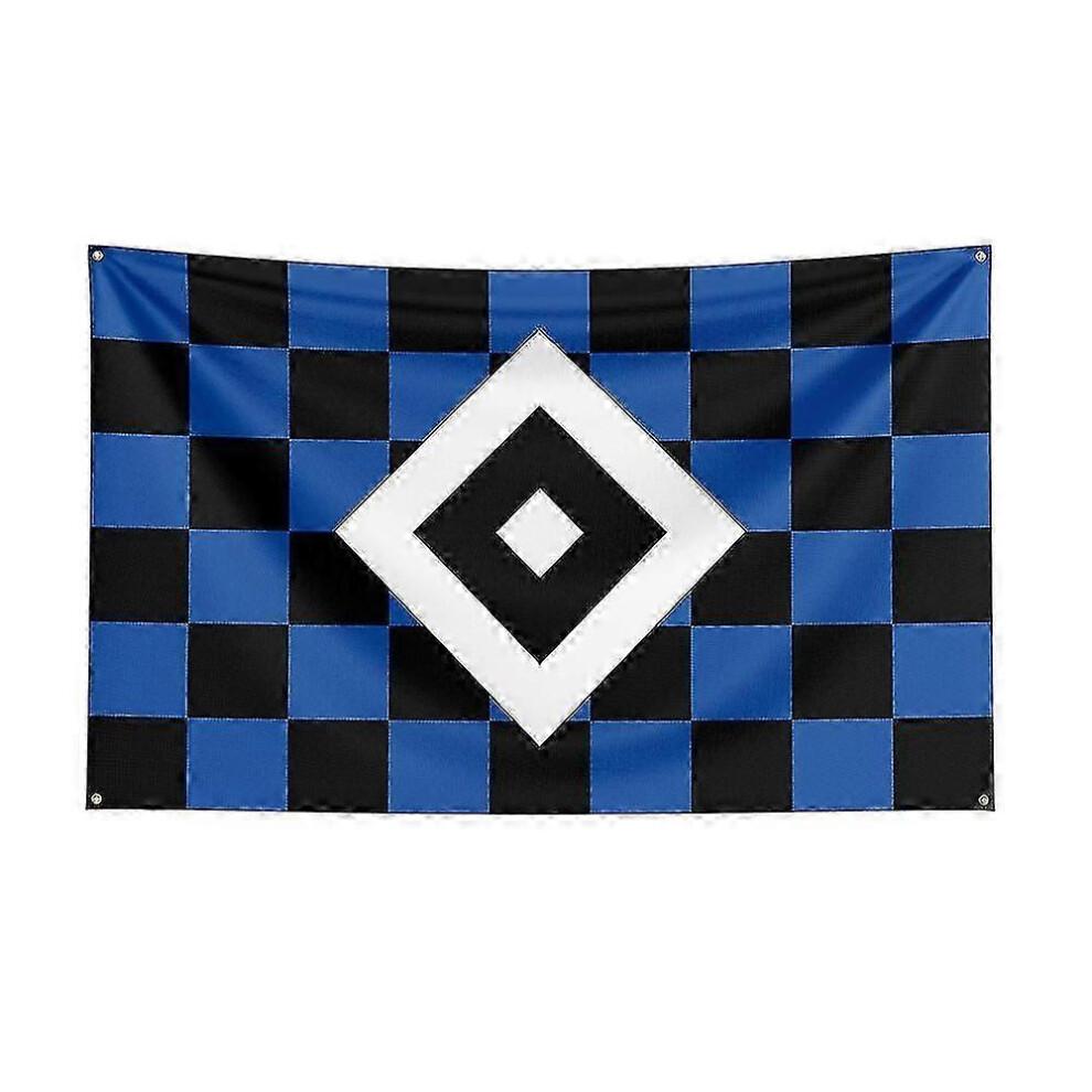 (A,90 X 150cm)3x5 Hamburger Sv Flag Polyester Printed Racing Sport Banner For Decor