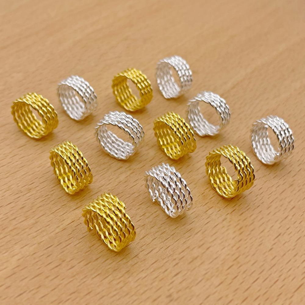 30pcs Hair Braiding Dreadlocks Beads Dread Locks Hair Braid Tubes Twist Hair Braid Rings for Braids
