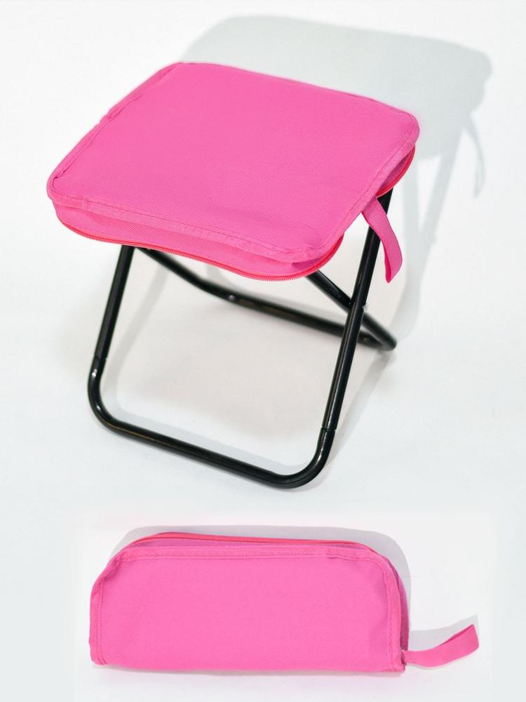 1 szt. Składana Kreatywna Kieszonkowa Torebka Mini Krzesło/Stołek do Noszenia dla Lenistwa Podczas Wychodzenia