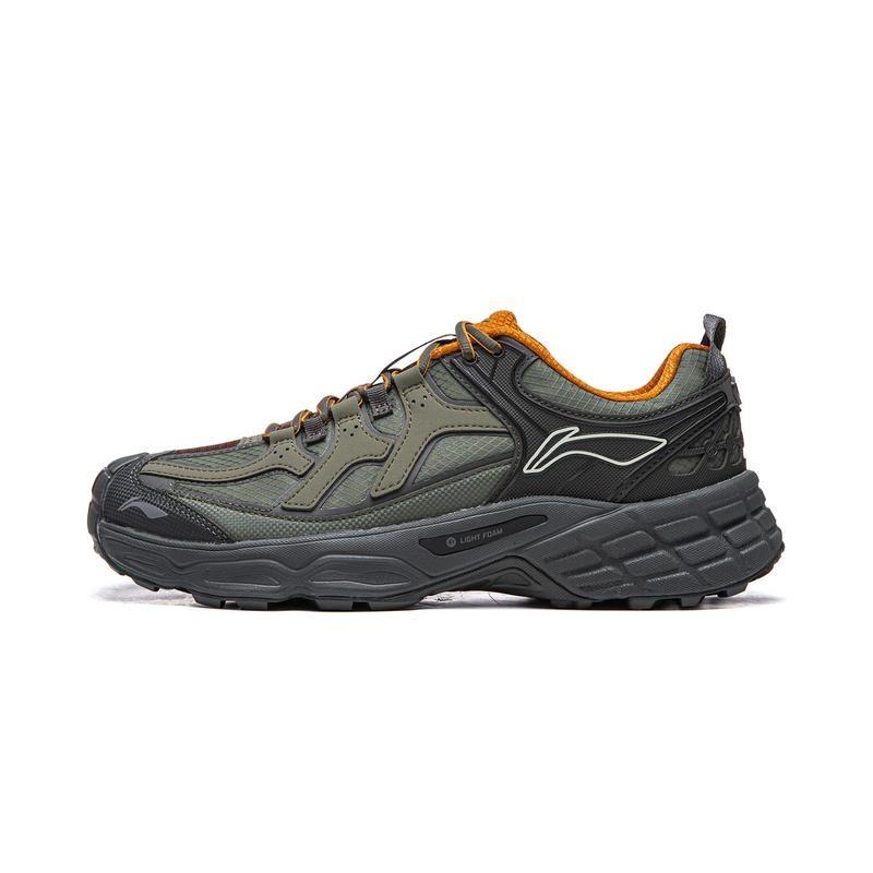 Li-Ning Counterflow Linying Unisex Low-top Hiking Shoes Green AHTV033-3 37