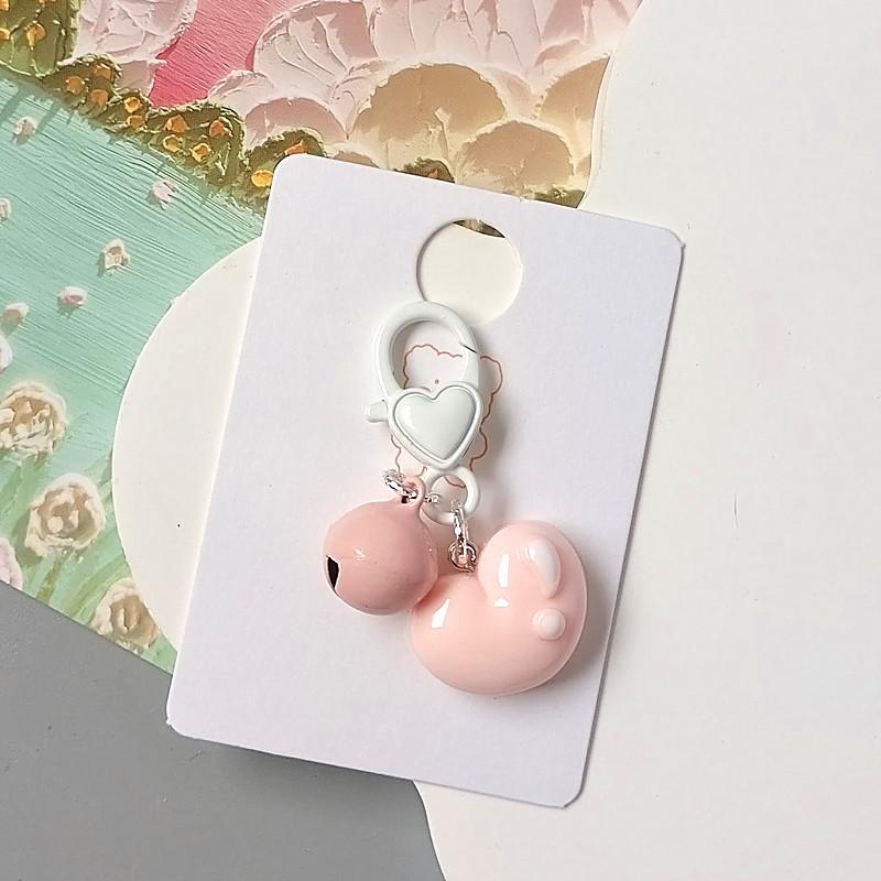 

Love Pendant Key Ring Cute Creative Small Gift Student School Bag Hanging Ornaments розовый