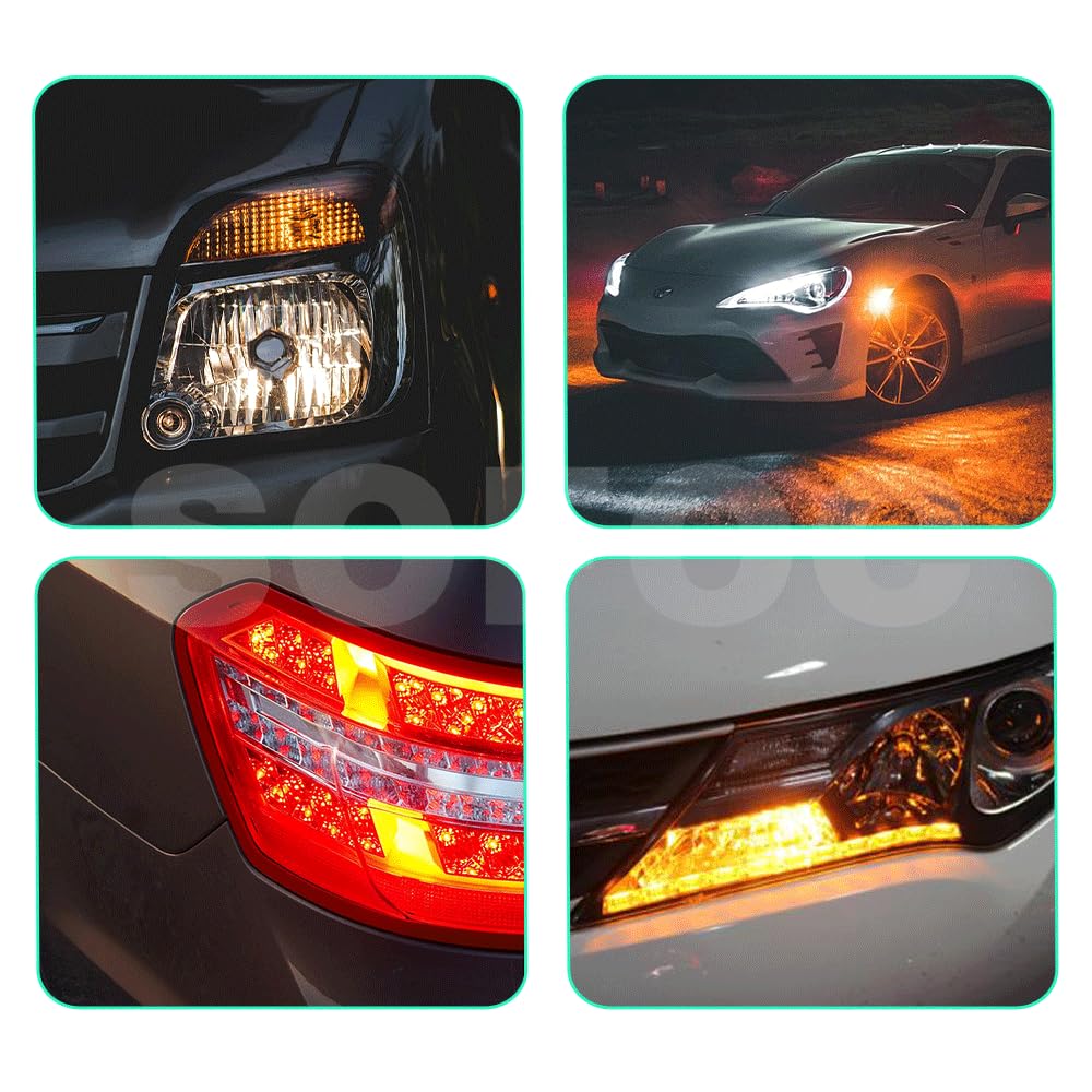 SOFOC PY24W Automotive Auxiliary Lamp DRL Fog Light Cornering Lamp
