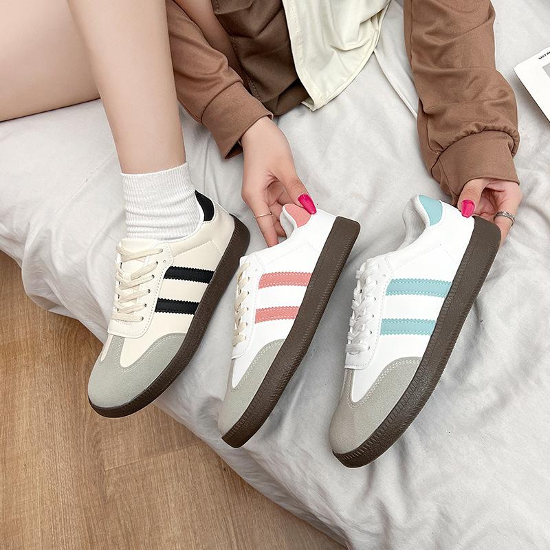 New women's shoes spring single shoes light luxury high-end sense versatile soft sole casual women's training shoes soft sole not tired feet Forrest