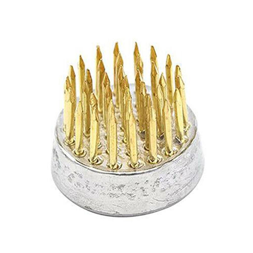 Flower Base Holder Gasket Round Spiky Frog Fixed Tool