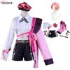Game Nu Carnival Aster Cosplay Costume Wig Halloween Carnival Party Suit Women Uniforms Comic Con Role Play Outfits