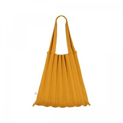 Schultertasche Senf Jacquard