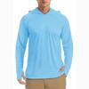 Spring and Autumn Men's Casual Outdoor Sun Protection Hooded Pullover Sports Sweatshirt