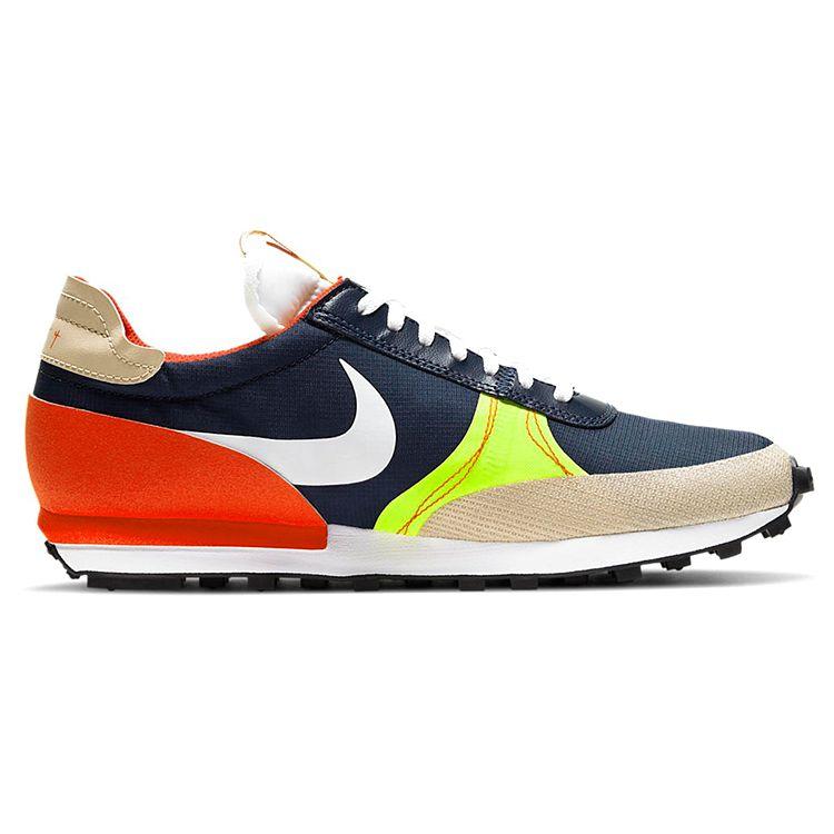 Nike Daybreak Type SE Obsidian Volt Unisex Sneakers Blue Oatmeal White CU1756-401