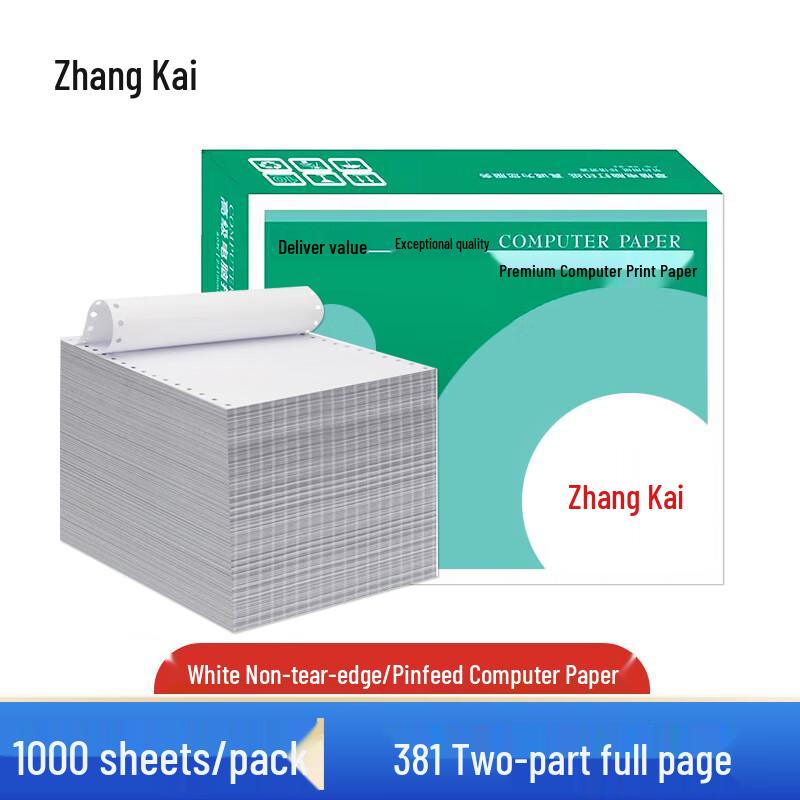 Zhangkai Continuous Form Printer Paper