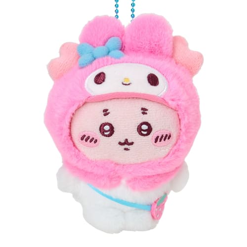 Sanrio Chiikawa Mascot Holder (Used Bookstore) My Melody Polyester and Steel, Ages 6 and Up, 826847