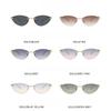 Ladies Sunglasses, Rivet Triangle Cat Eye Sunglasses, Frameless Fashion Sunglasses