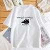 Kawaii Waiting for Something To Happen Omori Cat Graphic Tshirts Cats Lover Tops Harajuku Anime Unisex Tee Camisetas De Mujer