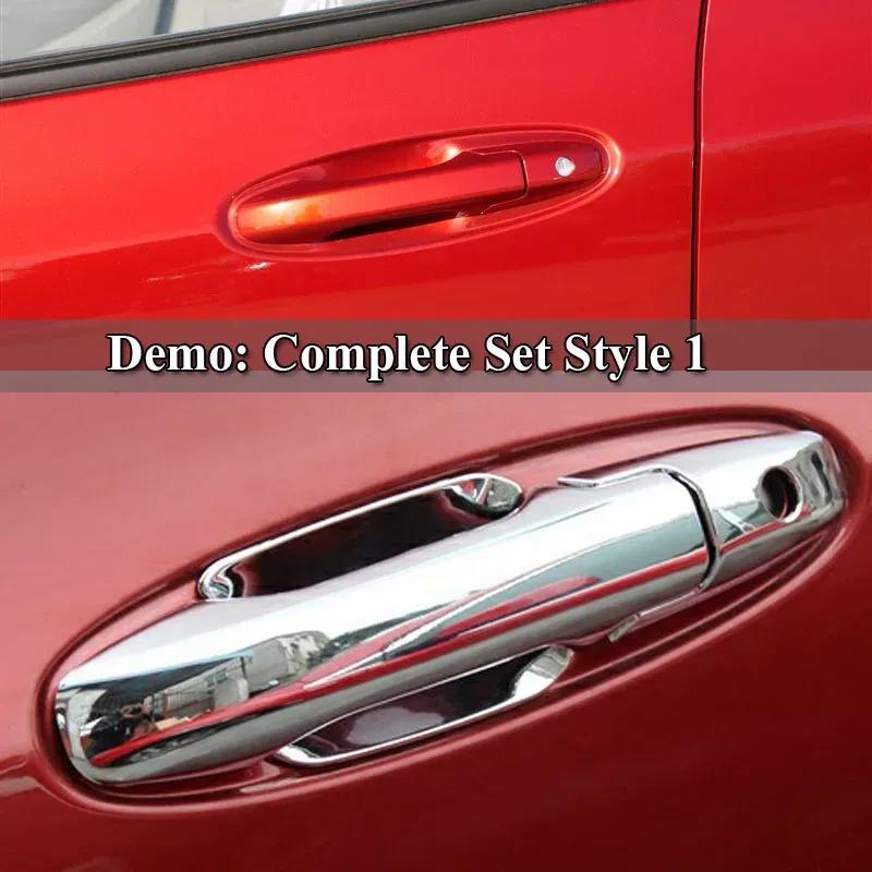 Car Upgrade Decoration Door Handle Cover For Honda City 2008 2009 2010 2011 2012 2013 Accessories Exterior Styling