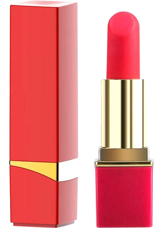 Lipstick Rock Mini Vibrator 8.7 X 2.3cm Red - Generic - Mini Vibrators
