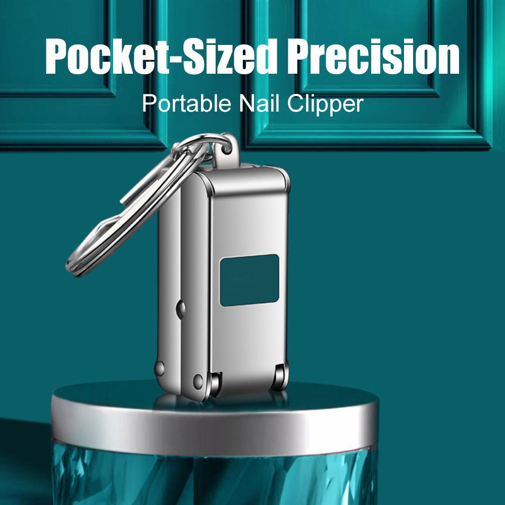 Nail Clippers Portable Fingernail Nail Scissors Cutter Stainless Steel Manicure Tools Fingernails Toenail Clippers for Nail Care