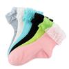 Cotton Lace Frilly Socks Boat Socks Ankle Socks Short Sock