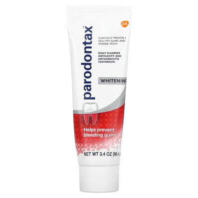 Daily Fluoride-containing Cavity and Periodontal Disease Prevention Toothpaste, Whitening, 96.4 G (3.4 Oz)
