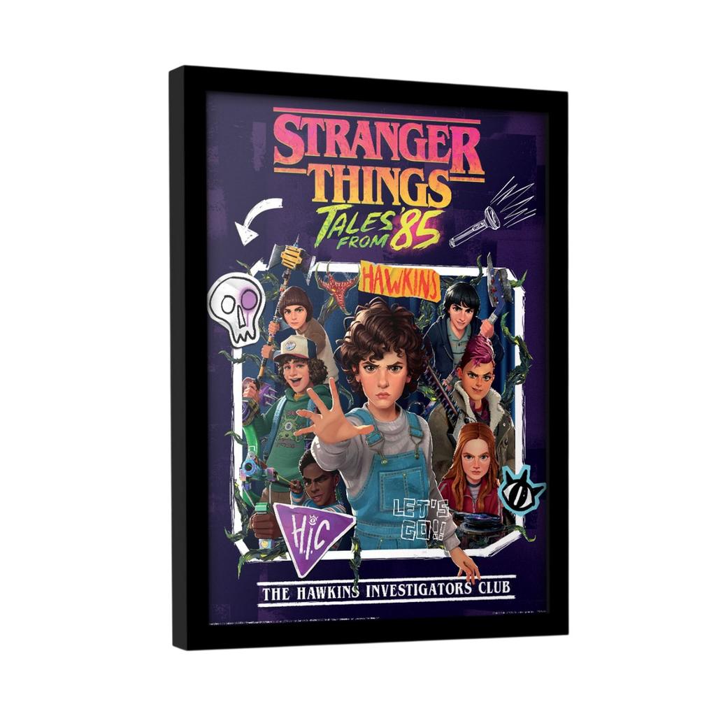 Stranger Things: Tales from Â´85 HIC Team Framed Poster