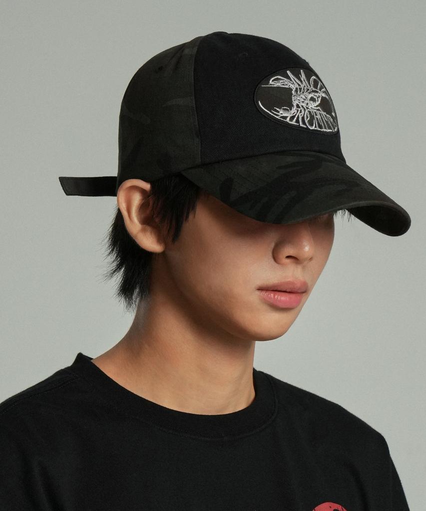 IDWS Scorpion Wappen Maxi Cap Black/Multi