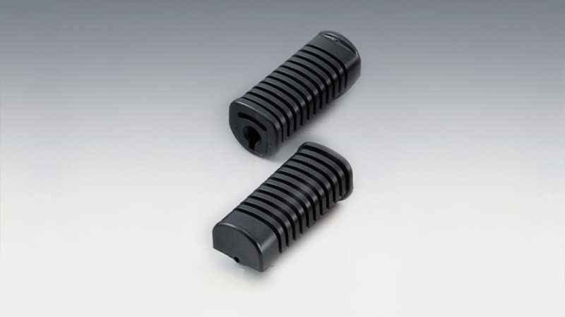 Kijima Motorcycle Parts Step Rubber Left and Right Set Black HONDA Cub/Ape (APE) 213-1892