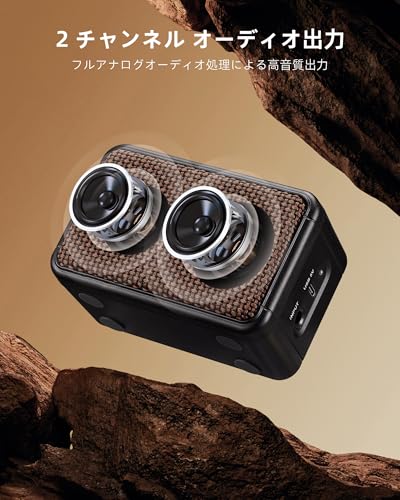 LEKATO 5W Electric Guitar Amplifier with Bluetooth, Clean/Overdrive, Two Sound Channels, Headphone Jack, and Japanese Instruction Manual for Home Prac