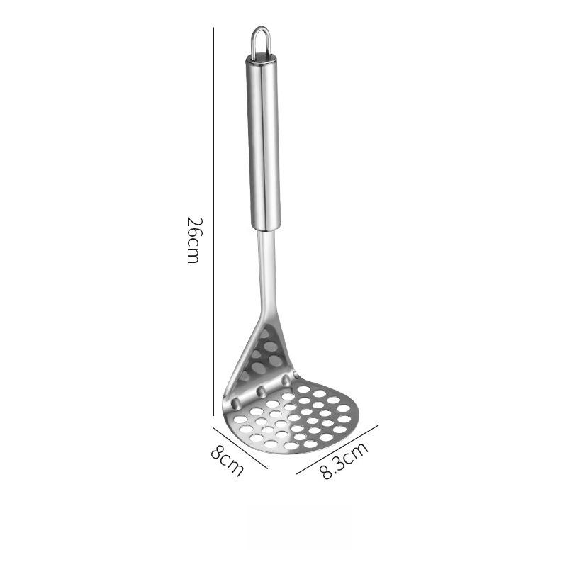 Stainless Steel Potato Masher Home Vegetable Press Mesh Manual Food Crusher for Sweet Pumpkin Avocado Kitchen Acceesories