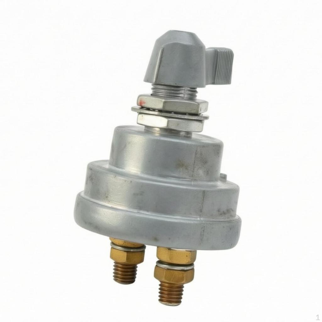 Power Master Switch with Rotary Knob Aftermarket Battery Box Sturdy