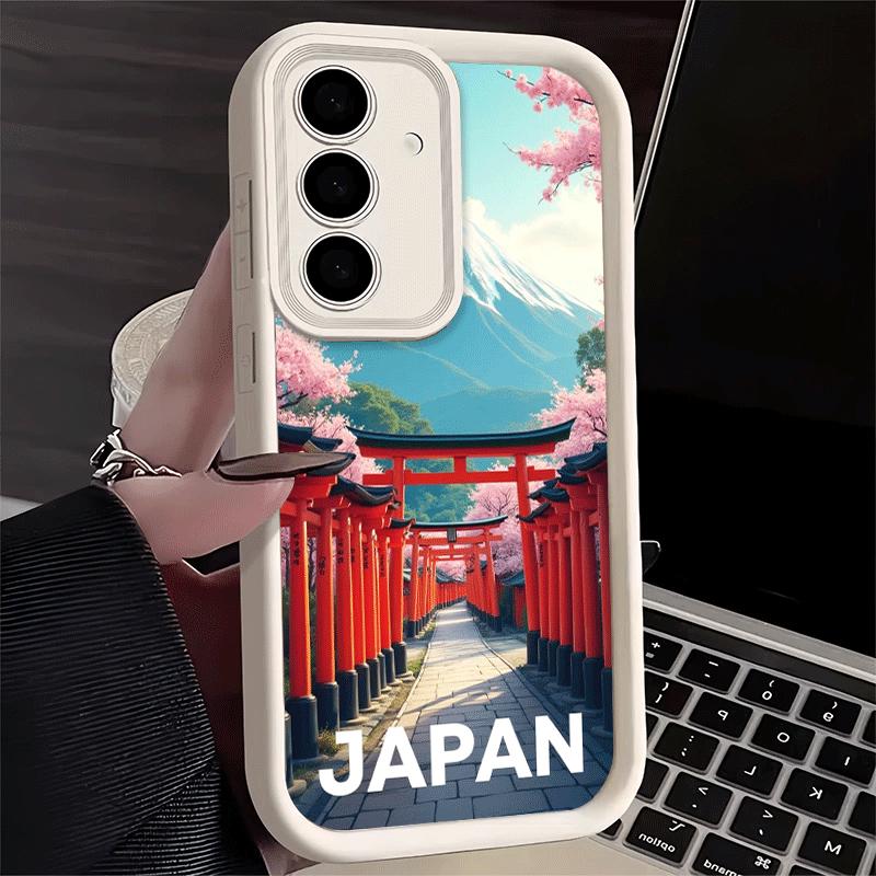 Phone Case for Samsung Galaxy S26 S25 Ultra S24 FE Osaka Tokyo Japan Scenery Shell S23 Plus S22 + S21 S20 5G Soft Silicone Funda