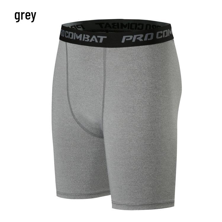 Men’s Elastic Compression Sports Shorts: Quick-Dry Basketball & Running Tights