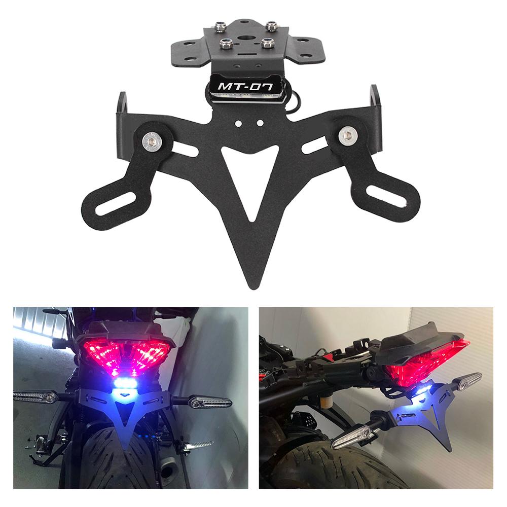 Motorcycle License Plate Holder Registration Bracket For MT-07 MT 07 MT07 2013-2021 2014 2018 Fender Eliminator