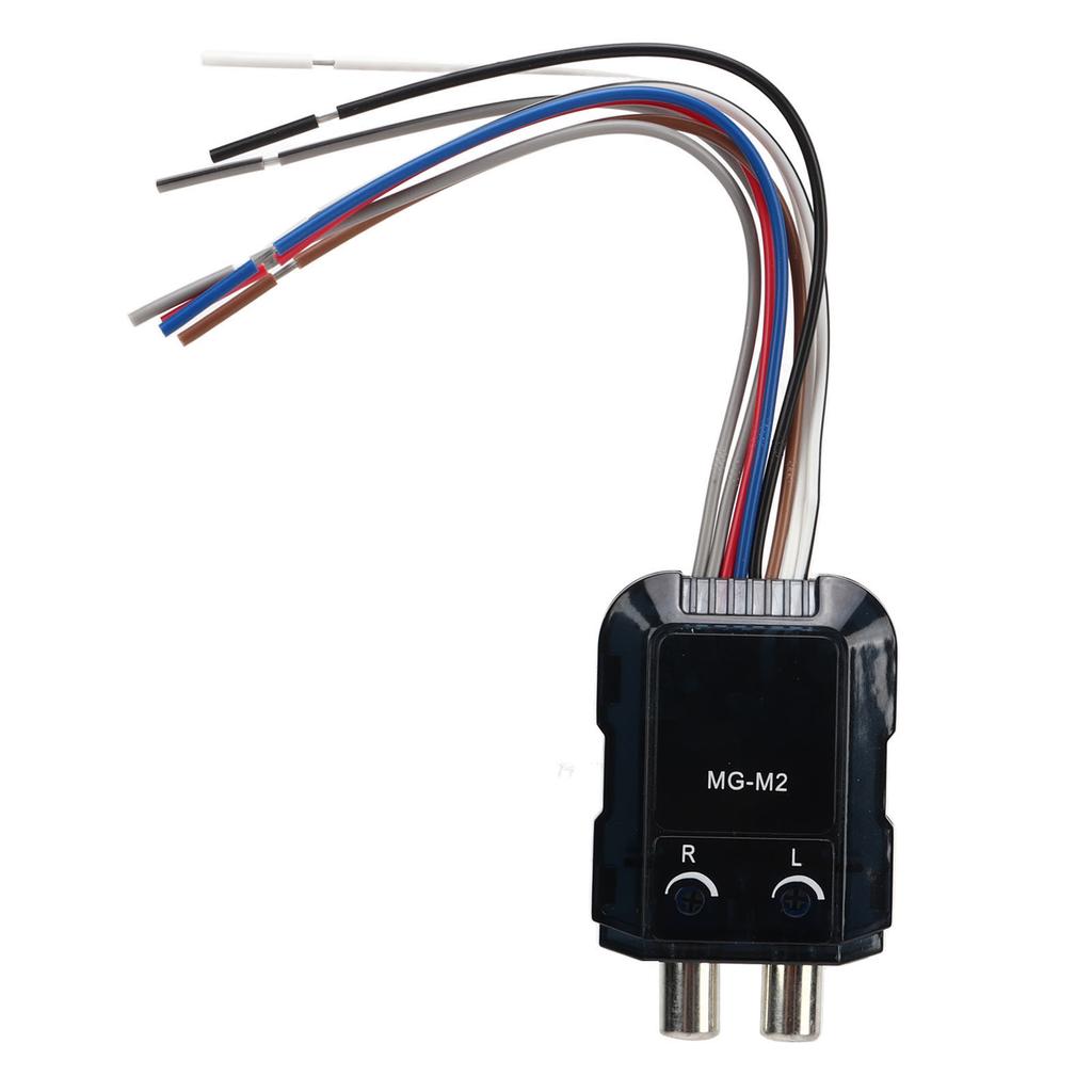 Car Audio Converter High To Low 2 Channel Line Output Stereo Convertor for All Massive Audio