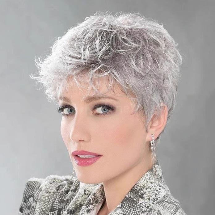 Women's Synthetic Short Wig Headband Wig