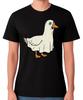 Silly Goose T-Shirt Funny Cartoon Duck Bird Humour Graphic Gift Unisex Tee