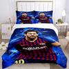 Leo Messi Fc Barcelona Print 3Pcs Bedding Setduvet Cover With 2 Bedropillowcase Home Birthday Gift