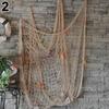 Fishing Net Seaside Shells Wall Wall Beach Party Sea Ceiling Bar Home Decor