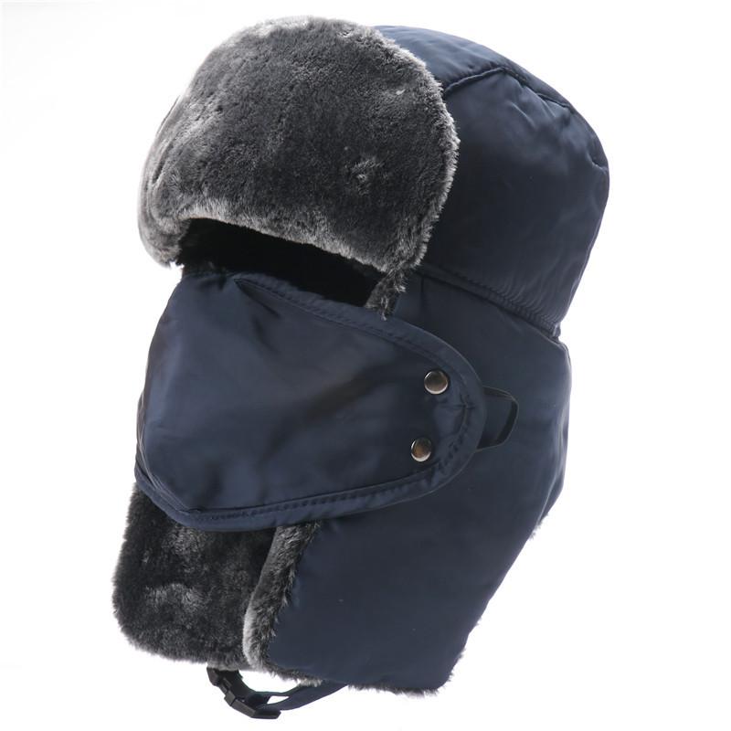 New men's and women's Lei Feng hats, cold-proof ski hats, thickened warm hats, windproof masks, ear caps