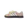 VL COURT 2.0 Starlight Floral, Urban Chic Stil Leichte Low-Top Skateboard-Schuhe Unisex Grau Weiß HQ1802(Team1230-)