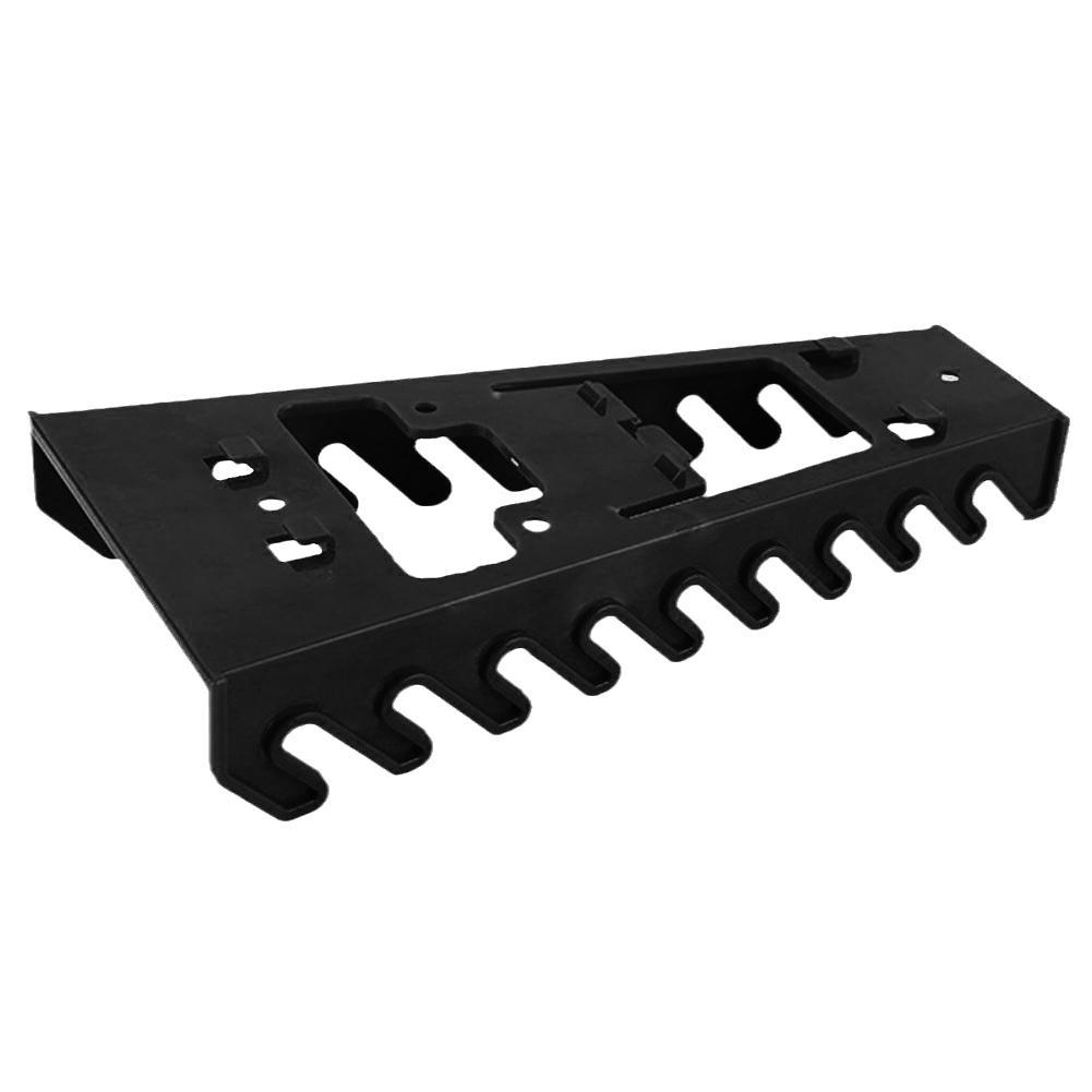 Wrench Organizer Plastic Black Wrench Organizer Tray Sockets Storage Tools Rack Sorter Standard Spanner Holders Wrench Holder