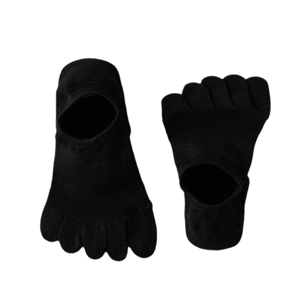 Anti-Slip Five Toe Socks Cotton Toe Separate Socks Sports Socks No-Show Socks  Summer Wear чёрный