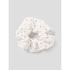 Dotted Sheer Scrunchie Ivory (195796Wy70)