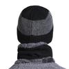 Men Winter Hat Casual Winter Beanie Hat For Men Plush Lining Wool Hat High Quality Warm Knitted Hat