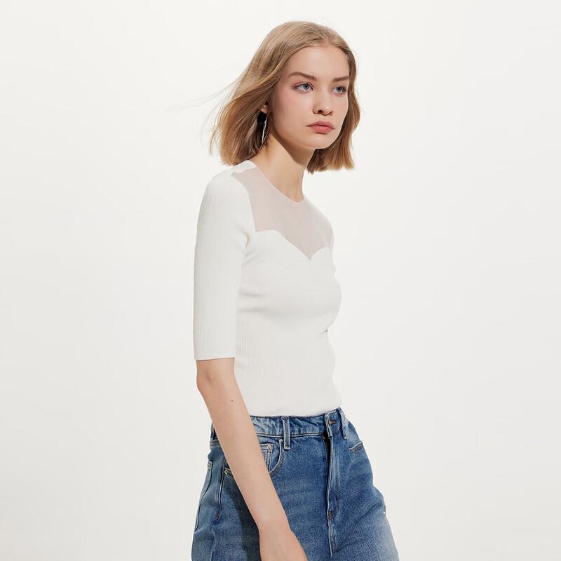 Tatu Women's Short Sleeve Knit Top