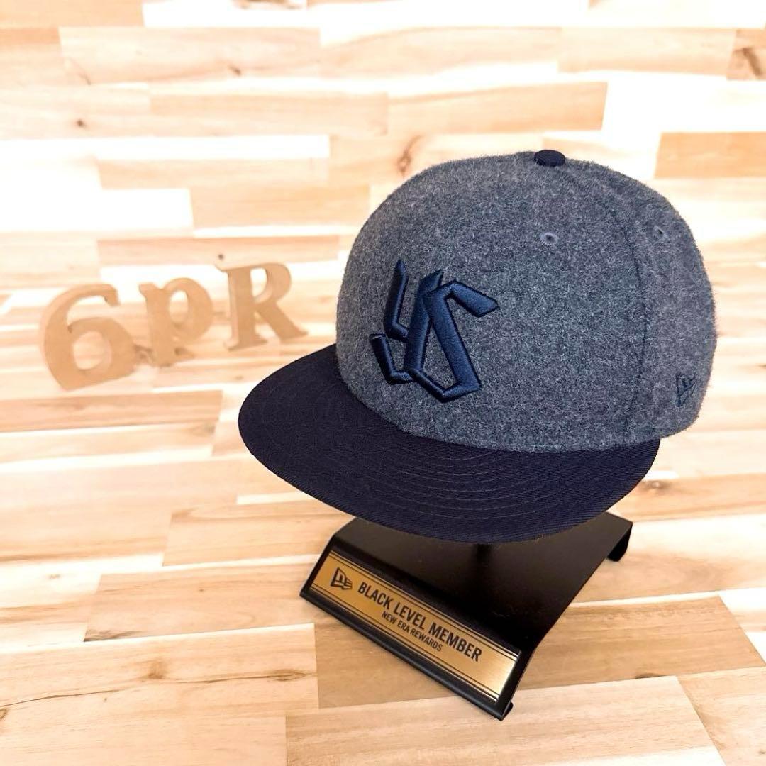 

[USED] New Era x Yakult Swallows 3D Embroidered Logo Wool Cap Gray/Navy